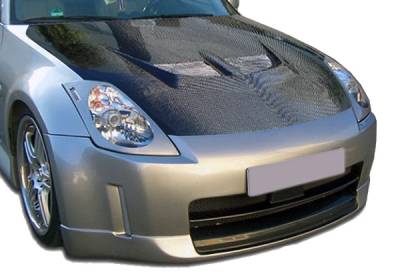 KBD Urethane - Nissan 350Z ING Style KBD Urethane Front Body Kit Bumper Lip 37-2142 - Image 5