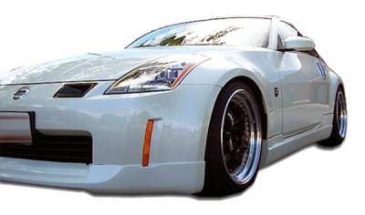 KBD Urethane - Nissan 350Z ING Style KBD Urethane Front Body Kit Bumper Lip 37-2142 - Image 6