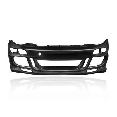 KBD Urethane - Porsche 997 GT GT-3 Look KBD Urethane Front Body Kit Bumper+Lip 37-2147 - Image 2