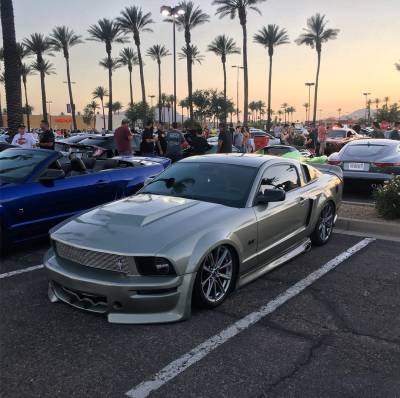 KBD Urethane - Ford Mustang Eleanor Style KBD Urethane Front Body Kit Bumper 37-2246 - Image 5