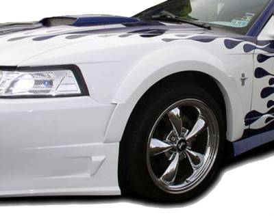 KBD Urethane - Ford Mustang Demon Style KBD Urethane Front Body Kit Bumper 37-2245 - Image 8