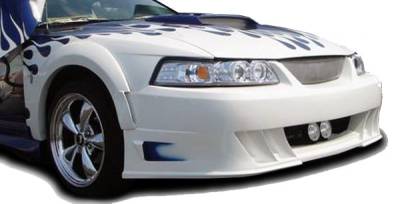 KBD Urethane - Ford Mustang Demon Style KBD Urethane Front Body Kit Bumper 37-2245 - Image 9