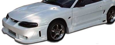 KBD Urethane - Ford Mustang Spy 2 Style KBD Urethane Front Body Kit Bumper 37-2219 - Image 5