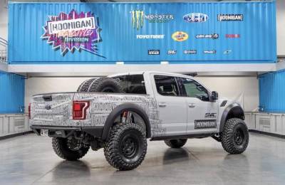 Advanced Fiberglass Composites - Ford Raptor 3" Flare 2" Rise Adv Fiber Body Kit- Fender Liners AFC 166-L - Image 10