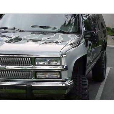 Advanced Fiberglass Composites - Chevrolet Silverado 4" Flare 3" Rise Adv Fiber Body Kit- Fenders AFC 16 - Image 2