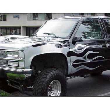 Advanced Fiberglass Composites - Chevrolet Silverado 4" Flare 3" Rise Adv Fiber Body Kit- Fenders AFC 16 - Image 3