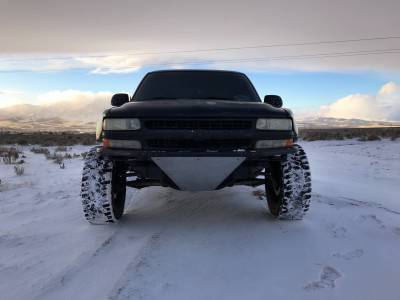 Advanced Fiberglass Composites - Chevrolet Silverado 4" Flare 3" Rise Adv Fiber Body Kit- Fenders AFC 25 - Image 5