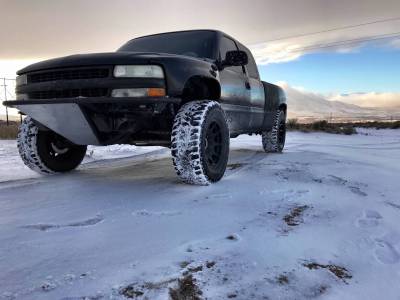 Advanced Fiberglass Composites - Chevrolet Silverado 4" Flare 3" Rise Adv Fiber Body Kit- Fenders AFC 25 - Image 6