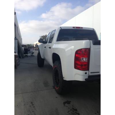 Advanced Fiberglass Composites - Chevrolet Silverado 4.5" Flare 2" Rise Body Kit- Bedside Fenders AFC 107 - Image 3