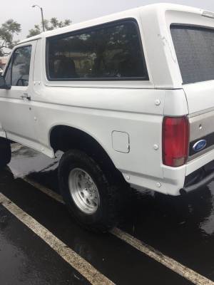 Advanced Fiberglass Composites - Ford Bronco 4" Flare 2" Rise Adv Fiber Quarter Panels AFC 113 - Image 2