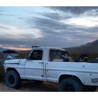 Advanced Fiberglass Composites - Ford F-100 4" Flare 2" Rise Adv Fiber Body Kit- Bedside Fenders AFC 129 - Image 2