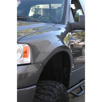Advanced Fiberglass Composites - Ford F-150 4" Flare 3" Rise Adv Fiber Body Kit- Fenders AFC 84 - Image 3