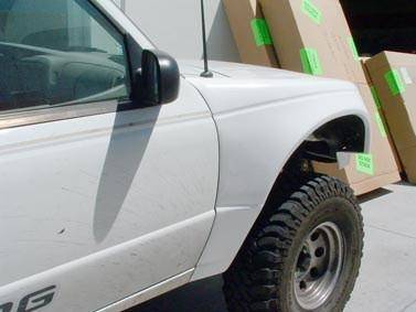 Advanced Fiberglass Composites - Ford Ranger 6.5" Flare 4" Rise Adv Fiber Body Kit- Fenders AFC 86 - Image 2