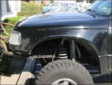 Advanced Fiberglass Composites - Ford Ranger 6.5" Flare 4" Rise Adv Fiber Body Kit- Fenders AFC 86 - Image 5