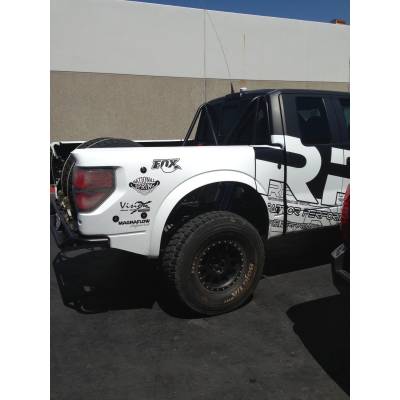 Advanced Fiberglass Composites - Ford Raptor 4.5” Flare 2" Rise Adv Fiber Body Kit- Bedside Fenders AFC 144 - Image 2