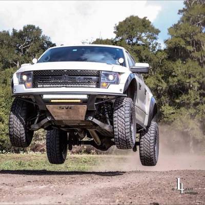 Ford Raptor 2" Flare 2" Rise w/o Vent Body Kit- Fenders AFC 127-2