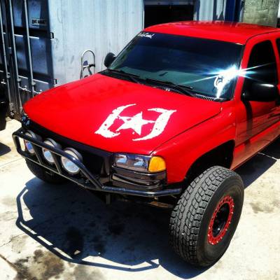 Advanced Fiberglass Composites - GMC Sierra 4" Flare 3" Rise Adv Fiber Body Kit- Fenders AFC 25-2 - Image 2