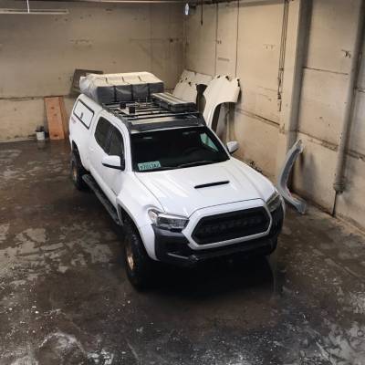 Advanced Fiberglass Composites - Toyota Tacoma 4" Flare 2" Rise Adv Fiber Body Kit- Fenders AFC 156 - Image 4