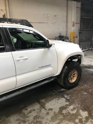 Advanced Fiberglass Composites - Toyota Tacoma 4" Flare 2" Rise Adv Fiber Body Kit- Fenders AFC 156 - Image 5