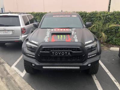 Advanced Fiberglass Composites - Toyota Tacoma 4" Flare 2" Rise Adv Fiber Body Kit- Fenders AFC 156 - Image 9