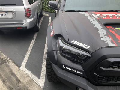 Advanced Fiberglass Composites - Toyota Tacoma 4" Flare 2" Rise Adv Fiber Body Kit- Fenders AFC 156 - Image 10