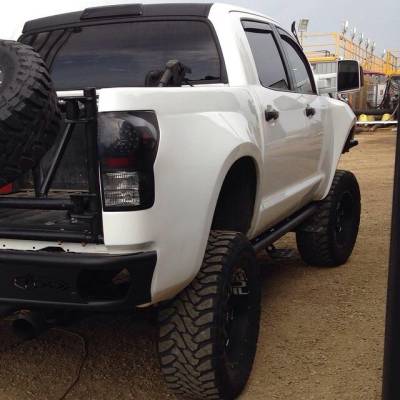 Advanced Fiberglass Composites - Toyota Tundra 4.5" Flare 2" Rise Body Kit- Bedside Fenders AFC 120 - Image 2