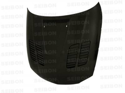 Seibon - BMW 1 Series 2dr GTR Seibon Carbon Fiber Body Kit- Hood HD0809BMWE822D-GTR - Image 2