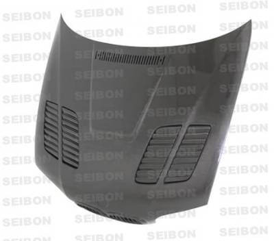 Seibon - BMW M3 GTR-Style Seibon Carbon Fiber Body Kit- Hood!!! HD0105BMWE46M3-GTR - Image 3