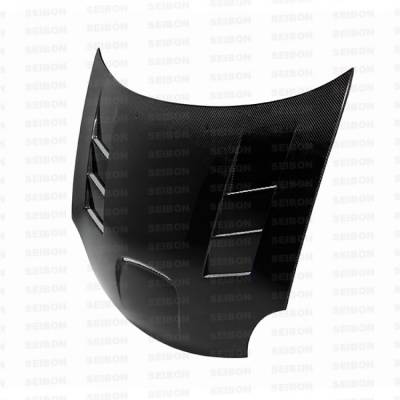 Seibon - Dodge Neon TS-Style Seibon Carbon Fiber Body Kit- Hood!! HD0305DGNESRT4-TS - Image 2