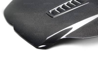 Seibon - Ford Focus RS-Style Seibon Carbon Fiber Body Kit- Hood!!! HD1213FDFO-RS - Image 3