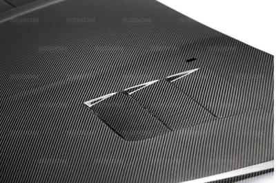 Seibon - Ford Focus TS-Style Seibon Carbon Fiber Body Kit- Hood!!! HD16FDFO-TS - Image 3