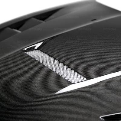 Seibon - Ford Focus TV-Style Seibon Carbon Fiber Body Kit- Hood!!! HD16FDFO-TV - Image 3