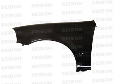 Seibon - Honda Civic 2dr OE-Style Seibon Carbon Fiber Body Kit- Fenders! FF9698HDCV - Image 2