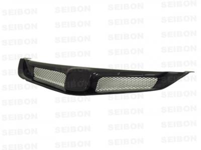 Seibon - Honda Civic 4dr MG-Style Seibon Carbon Fiber Grill/Grille! FG0608HDCV4J-MG - Image 3