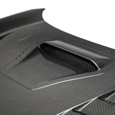 Seibon - Honda Civic Type R TS-Style Seibon Carbon Fiber Body Kit- Hood!!! HD17HDCVR-TS - Image 3