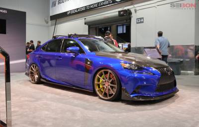 Seibon - Lexus IS TV-Style Seibon Carbon Fiber Body Kit- Hood!!! HD14LXIS-TV - Image 4