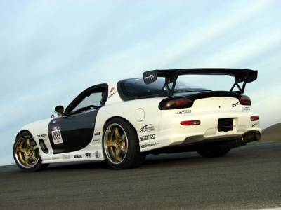 Seibon - Mazda RX7 OE-Style Seibon Carbon Fiber Body Kit- Doors!!! DD9396MZRX7 - Image 4