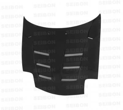 Seibon - Mazda RX7 TS-Style Seibon Carbon Fiber Body Kit- Hood!!! HD9396MZRX7-TS - Image 1