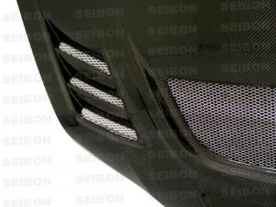 Seibon - Mitsubishi Lancer CW Seibon Carbon Fiber Body Kit- Hood!! HD0305MITEVO8-CW - Image 4