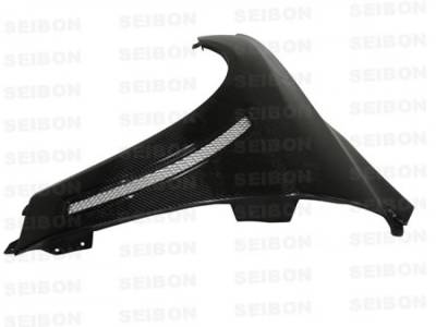 Seibon - Mitsubishi Lancer 10MM Wide Seibon Carbon Fiber Body Kit- Fenders! FF0809MITEVOX - Image 2