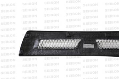 Seibon - Mitsubishi Lancer S Shaved Seibon Carbon Fiber Grill/Grille!!! FG0809MITEVOX-S - Image 2