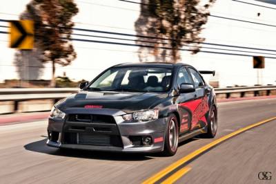 Seibon - Mitsubishi Lancer S Shaved Seibon Carbon Fiber Grill/Grille!!! FG0809MITEVOX-S - Image 4