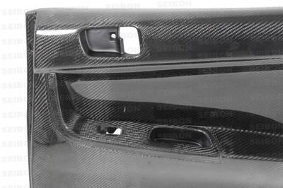 Seibon - Mitsubishi Lancer OE Seibon Carbon Fiber Body Kit- Rear Door Panels!!! DP0809MIT - Image 1
