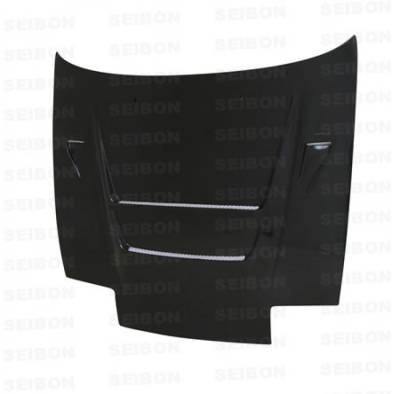 Seibon - Nissan 240SX DVII Seibon Carbon Fiber Body Kit- Hood HD8994NS240-DVII - Image 2