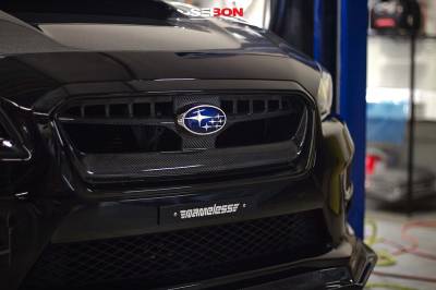 Seibon - Subaru WRX OE-Style Seibon Carbon Fiber Grill/Grille!!! FG15SBIMP - Image 4
