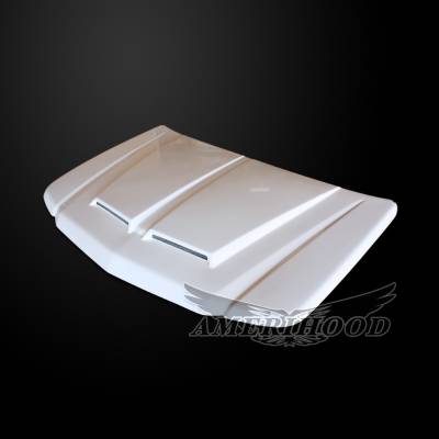 AmeriHood - Cadillac Escalade TS-Style AmeriHood Ram Air Hood CE02AHTSFHW - Image 6