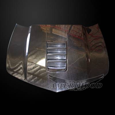 AmeriHood Carbon Fiber - Chevrolet Camaro V8 SS8-Style AmeriHood Carbon Fiber Hood CCM14AHSS8CFH - Image 2