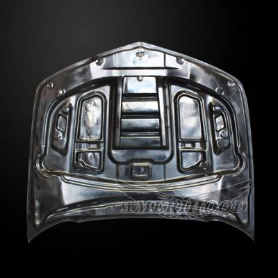 AmeriHood Carbon Fiber - Chevrolet Camaro V8 SS8-Style AmeriHood Carbon Fiber Hood CCM14AHSS8CFH - Image 6