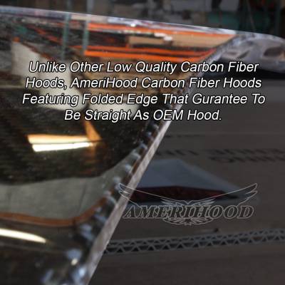 AmeriHood Carbon Fiber - Chevrolet Camaro V8 SS8-Style AmeriHood Carbon Fiber Hood CCM14AHSS8CFH - Image 8