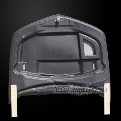 AmeriHood Carbon Fiber - Chevrolet Camaro SMS-Style AmeriHood Carbon Fiber Hood CCM14AHSMSCFHSS - Image 2